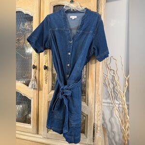 Knox Rose Blue Denim Dress